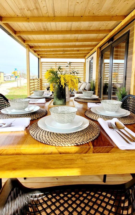 Mobilehome Elena Premium With Pool, Istria Banjole Bagian luar foto