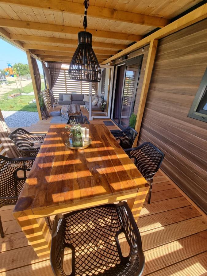 Mobilehome Elena Premium With Pool, Istria Banjole Bagian luar foto