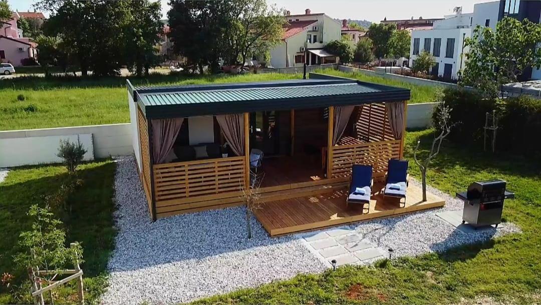 Mobilehome Elena Premium With Pool, Istria Banjole Bagian luar foto